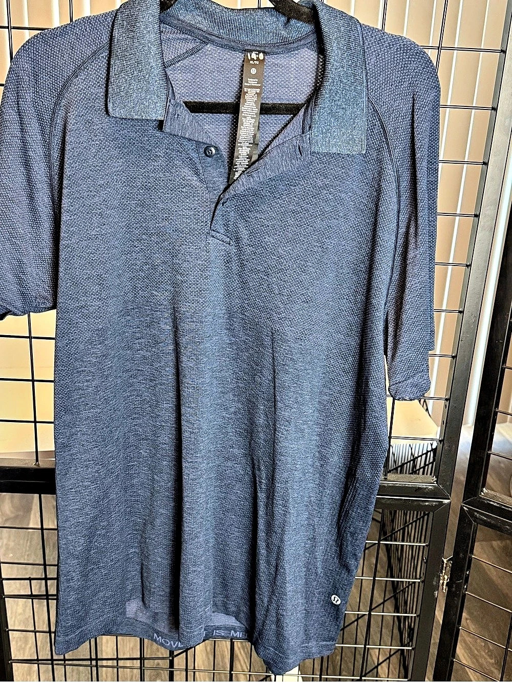 lululemon Men's Blue Polo Size XL Like New